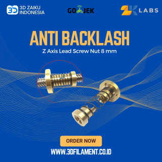ZKLabs Anti Backlash Z Axis Lead Screw Nut 8 mm for 3D Printer